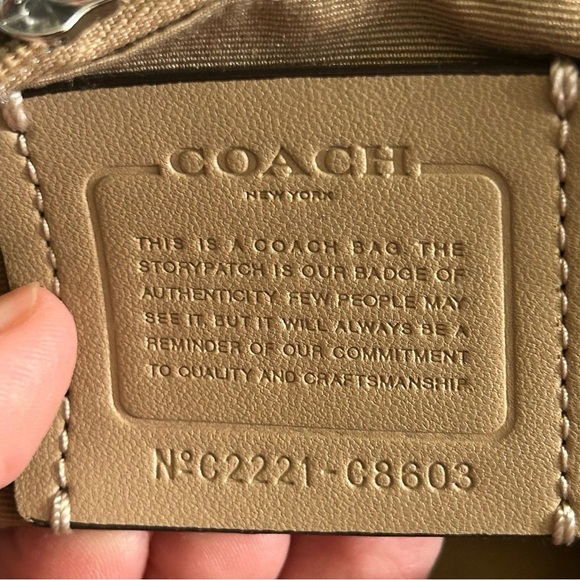 Coach Pebbled Leather Mini Court Backpack - Picture 8 of 13